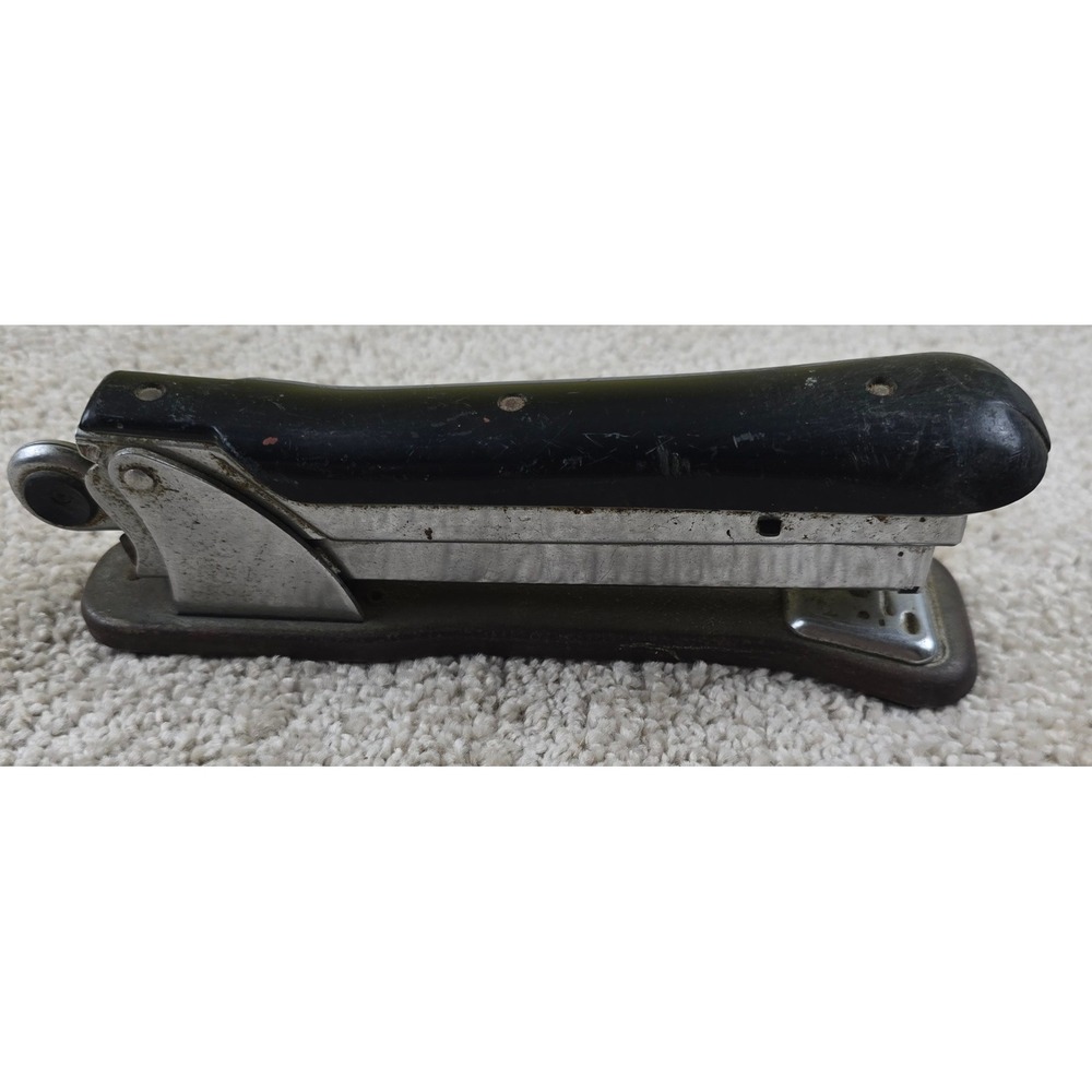 Ace Fastener Corp Ace-Hi No. 502 Stapler Black Vintage Industrial Chicago USA